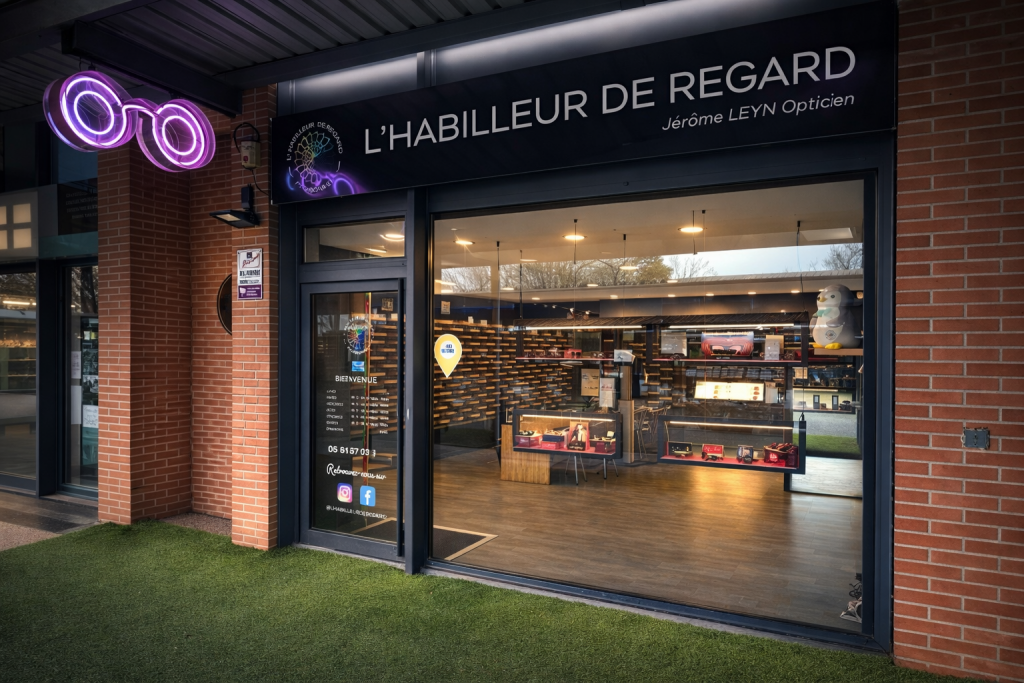 Boutique d’optique L’Habilleur de Regard à Pechbonnieu près de Toulouse